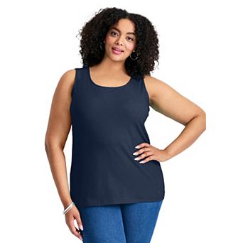 Avenue Women's Plus Size Basic Layering Tank