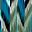 Teal Ikat