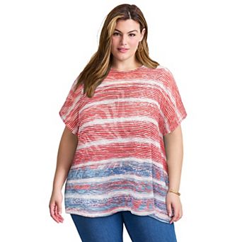 Avenue Women's Plus Size Lightweight Dolman Sweater