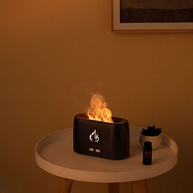 Portable Aroma Diffuser, Atomizer Air Flame Humidifier