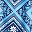 Blue Scarf Print