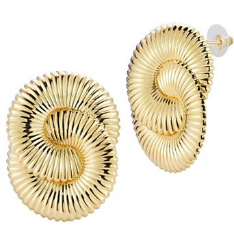 WINX Duo Ring Post Drop Earrings