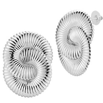 WINX Duo Ring Post Drop Earrings