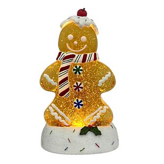 St. Nicholas Square® Shimmer Gingerbread Man Christmas Table Decor