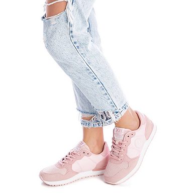 Women's Lace-Up Sneakers By XTI