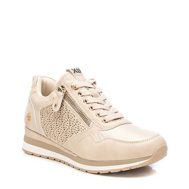 Women's Casual Sneakers By XTI, Beige