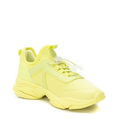 Women's Sneakers By XTI, Yellow