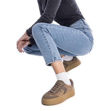 Women's Lace-Up Sneakers By XTI