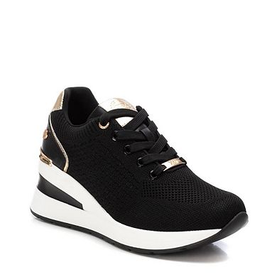 Women's Wedge Lace-Up Sneakers By XTI