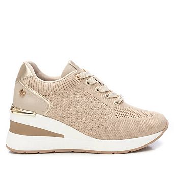 Women's Wedge Lace-Up Sneakers By XTI