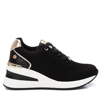 Women's Wedge Lace-Up Sneakers By XTI