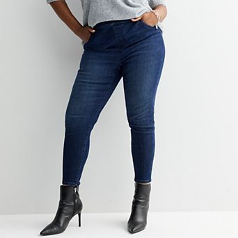 Plus Size Nine West Pull On Jeggings