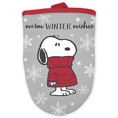 PEANUTS Holiday Mini Silicone Oven Mitt