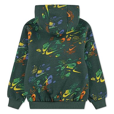 Boys 4-7 Nike All-Over Print Reveal Pullover Hoodie