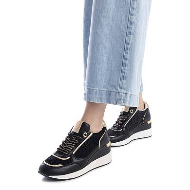 Women's Wedge Braided Sneakers By XTI