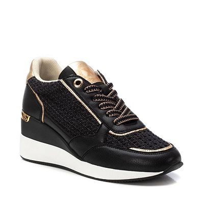 Women's Wedge Braided Sneakers By XTI