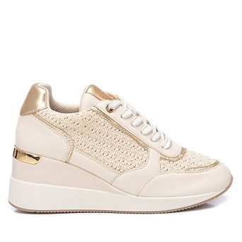 Women's Wedge Braided Sneakers By XTI