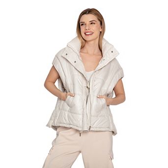 Hypnotized Quilted Puffer Vest