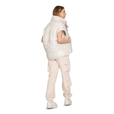 Hypnotized Quilted Puffer Vest