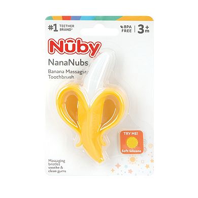Nuby Banana Massaging Toothbrush