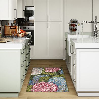 Liora Manne Esencia Hydrangeas Indoor / Outdoor Doormat