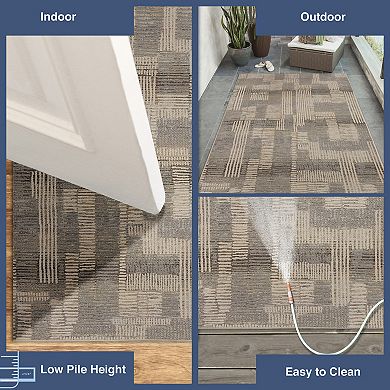 Liora Manne Riviera Lines Indoor / Outdoor Rug