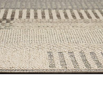 Liora Manne Riviera Bands Indoor / Outdoor Rug