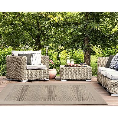 Liora Manne Riviera Border Indoor / Outdoor Rug