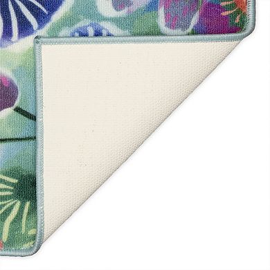 Liora Manne Siena Watercolor Wildflower Indoor Mat