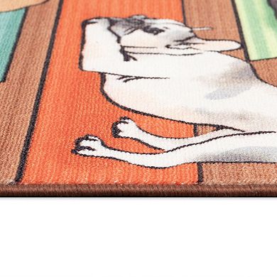 Liora Manne Siena Downward Dogs Indoor Mat