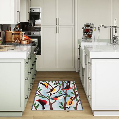 Liora Manne Siena Birds & Branches Indoor Mat