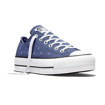 Converse Chuck Taylor All Star Lift Platform Women's Lace-Up Embroidered Sneakers