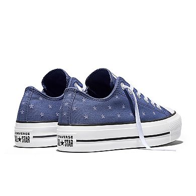 Converse Chuck Taylor All Star Lift Platform Women's Lace-Up Embroidered Sneakers