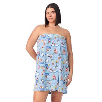 Plus Size Cuddl Duds® Terry Shower Wrap