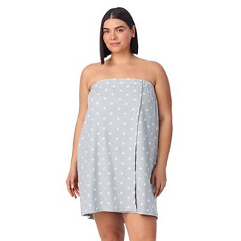 Plus Size Cuddl Duds® Terry Shower Wrap
