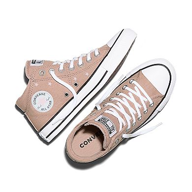 Converse Chuck Taylor All Star Madison Mid Women's Lace-Up Embroidered Stars Sneakers
