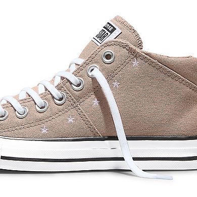 Converse Chuck Taylor All Star Madison Mid Women's Lace-Up Embroidered Stars Sneakers
