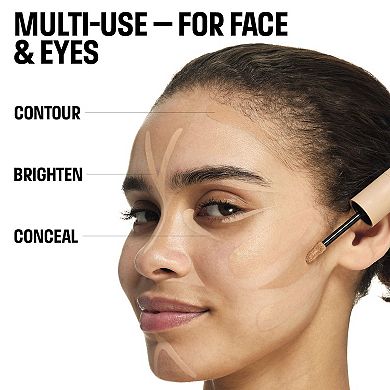 HD Skin Full Cover Multi-Use Waterproof Concealer with Niacinamide