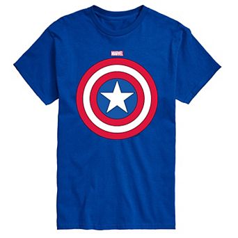 Men's Marvel Captain America Shield Graphic Tee