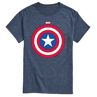 Men's Marvel Captain America Shield Graphic Tee