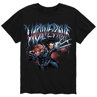 Men's Marvel Wolverine Metal Graphic Tee