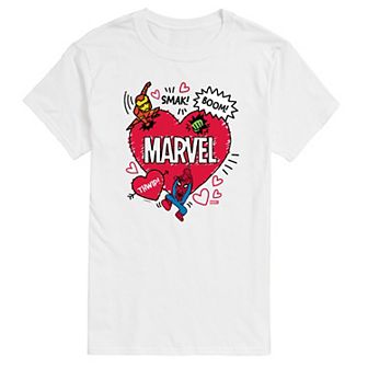 Men's Marvel Valentines Day Sketch Graphic Tee