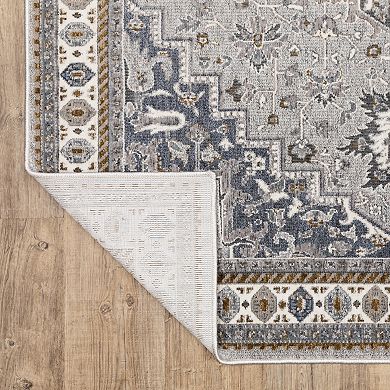 StyleHaven Traditional Center Medallion Area Rug