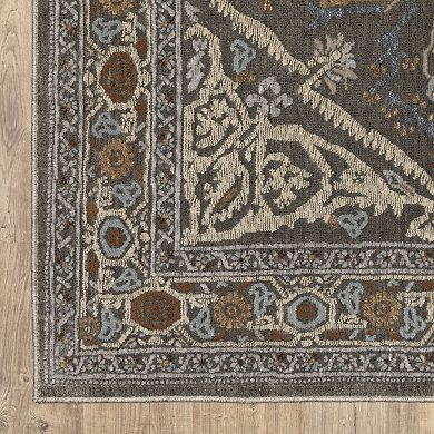 StyleHaven Traditional Artisan Medallion Area Rug