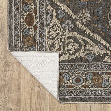 StyleHaven Traditional Artisan Medallion Area Rug