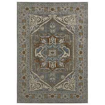 StyleHaven Traditional Artisan Medallion Area Rug