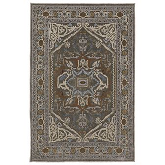 StyleHaven Traditional Artisan Medallion Area Rug