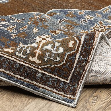 StyleHaven Vintage Center Medallion Area Rug