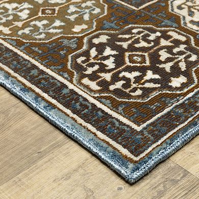 StyleHaven Vintage Center Medallion Area Rug