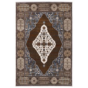 StyleHaven Vintage Center Medallion Area Rug